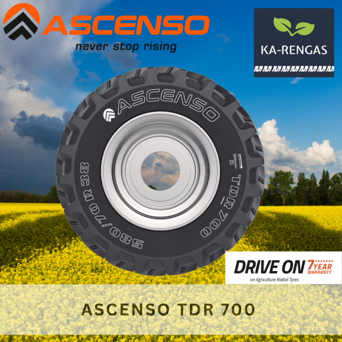 Ascenso TDR 700 traktorin rengas - Image 2