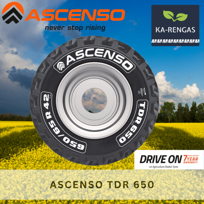 ASCENSO TDR 650 traktorin rengas - Image 2