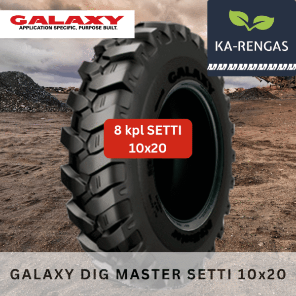 Galaxy Dig Master (8kpl setti)